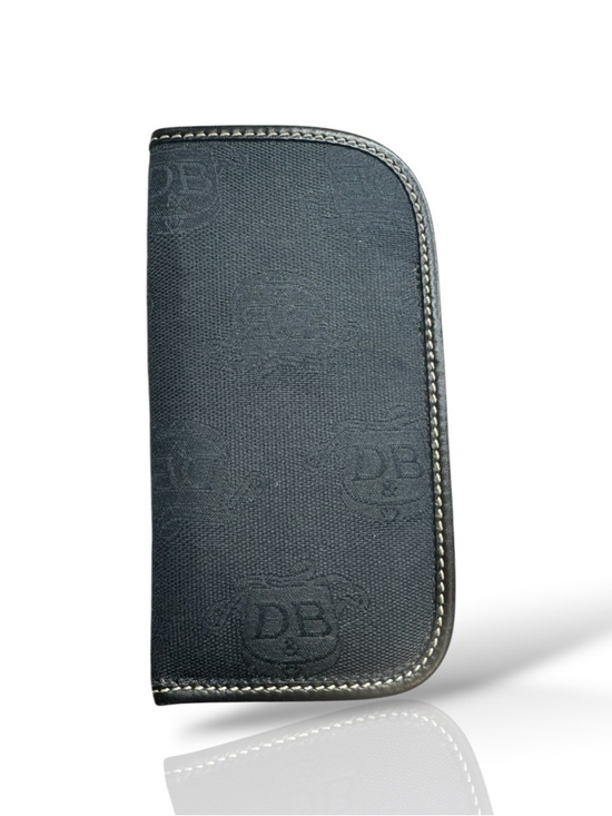 Dooney & Bourke Accessories - Dooney & Bourke Soft Monogram Glasses Case Canvas Leather Trim